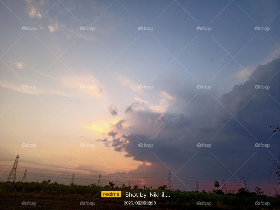 Sunset Cloud ☁️☁️