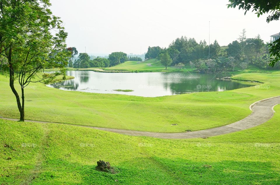 Golf Course at Sentul City, Bogor