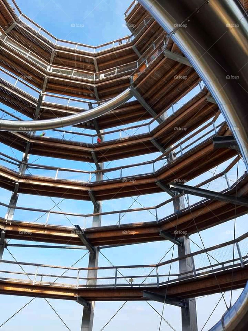 A big dizzing slide view