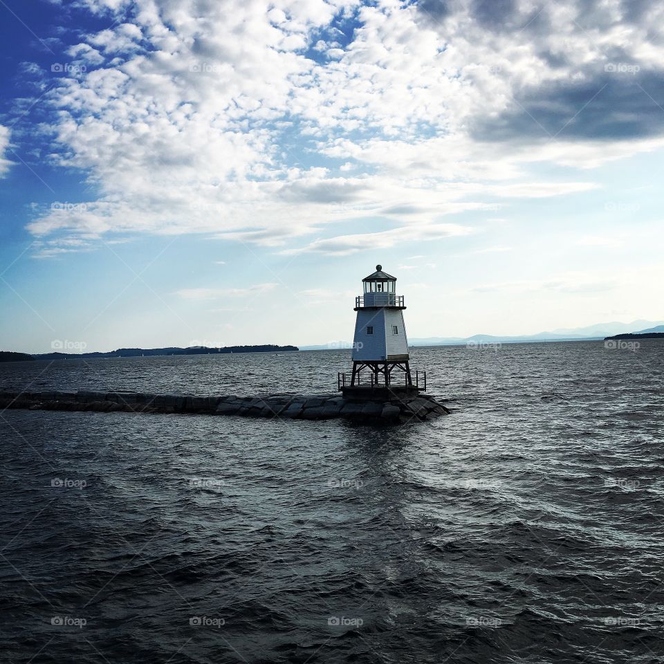 Lighthouse on Lake Champlain 