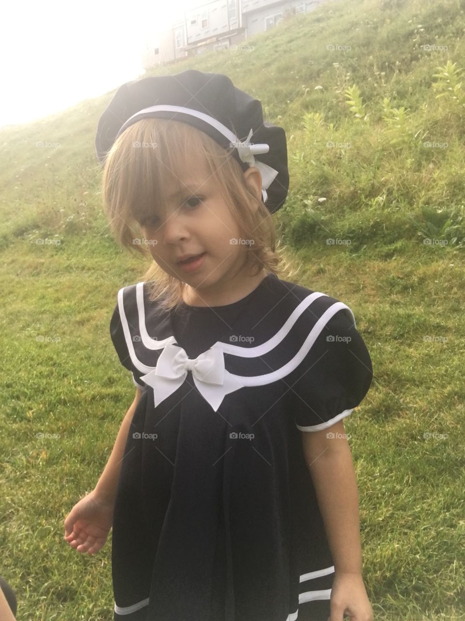 Little sailor girl
