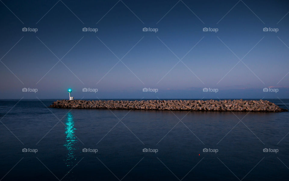 Lighthouse at Homigot beach, Pohang, South Korea