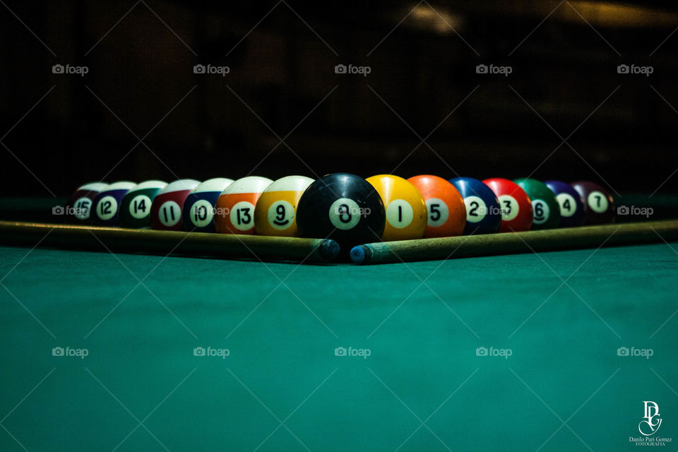 pool table