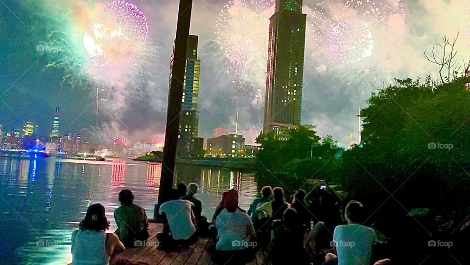 The crowd is visibly exited and feels energized along every meridian pathway known to traverse the nervous system of a human body from the top of the head to the ends of the toes and the fingertips. July 4th, 2022. Hypnotic Productions