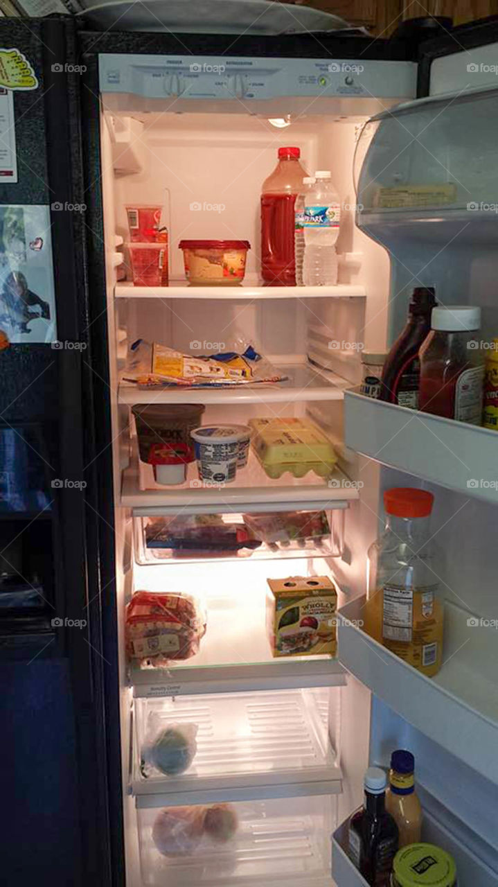 organizing the fridge. kids off to college - time to clean and organize!