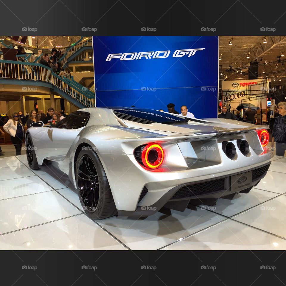 2017 Ford GT rear end