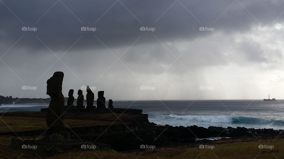 Storm coming in