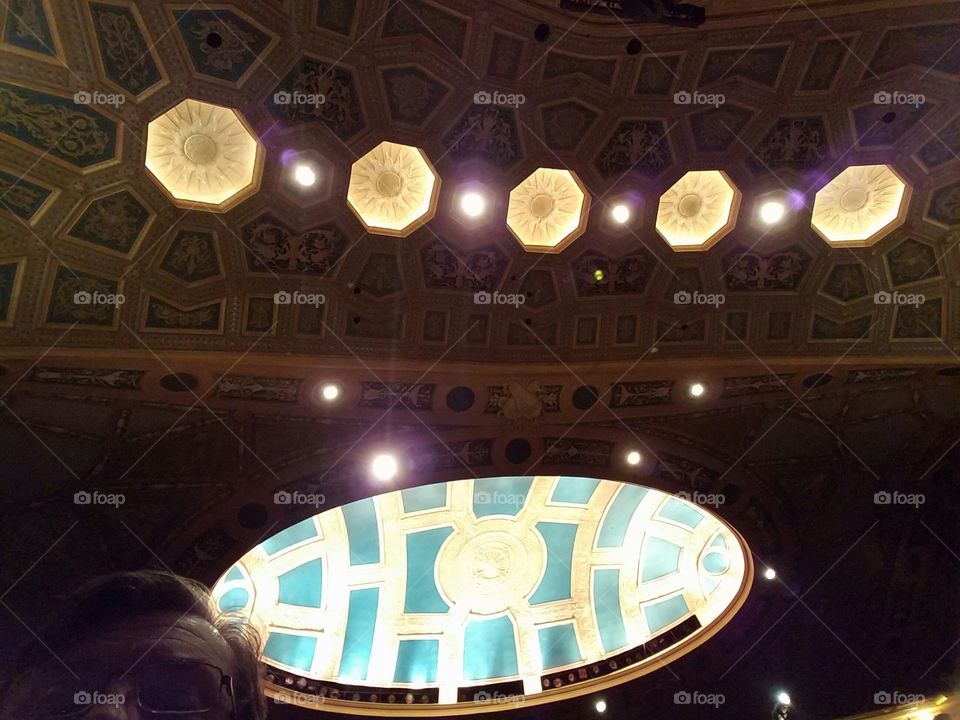 Detroit Opera House  Ceiling