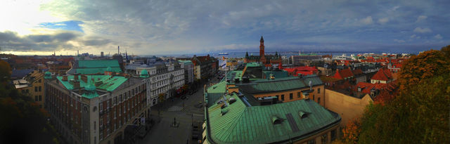 sky sweden city people by medelis