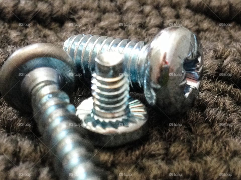 Close up screw