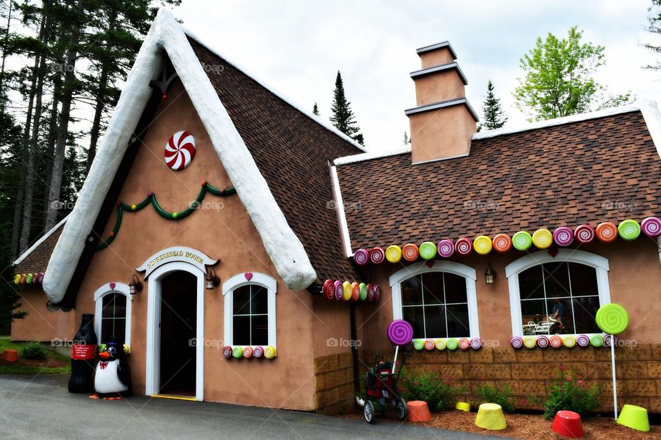 Gingerbread house