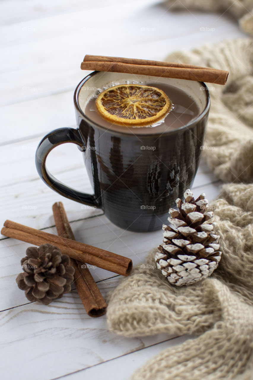 Hot Drinks on a Chilly Autumn Day