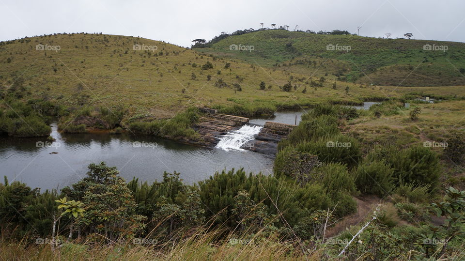 HillSide water fall...