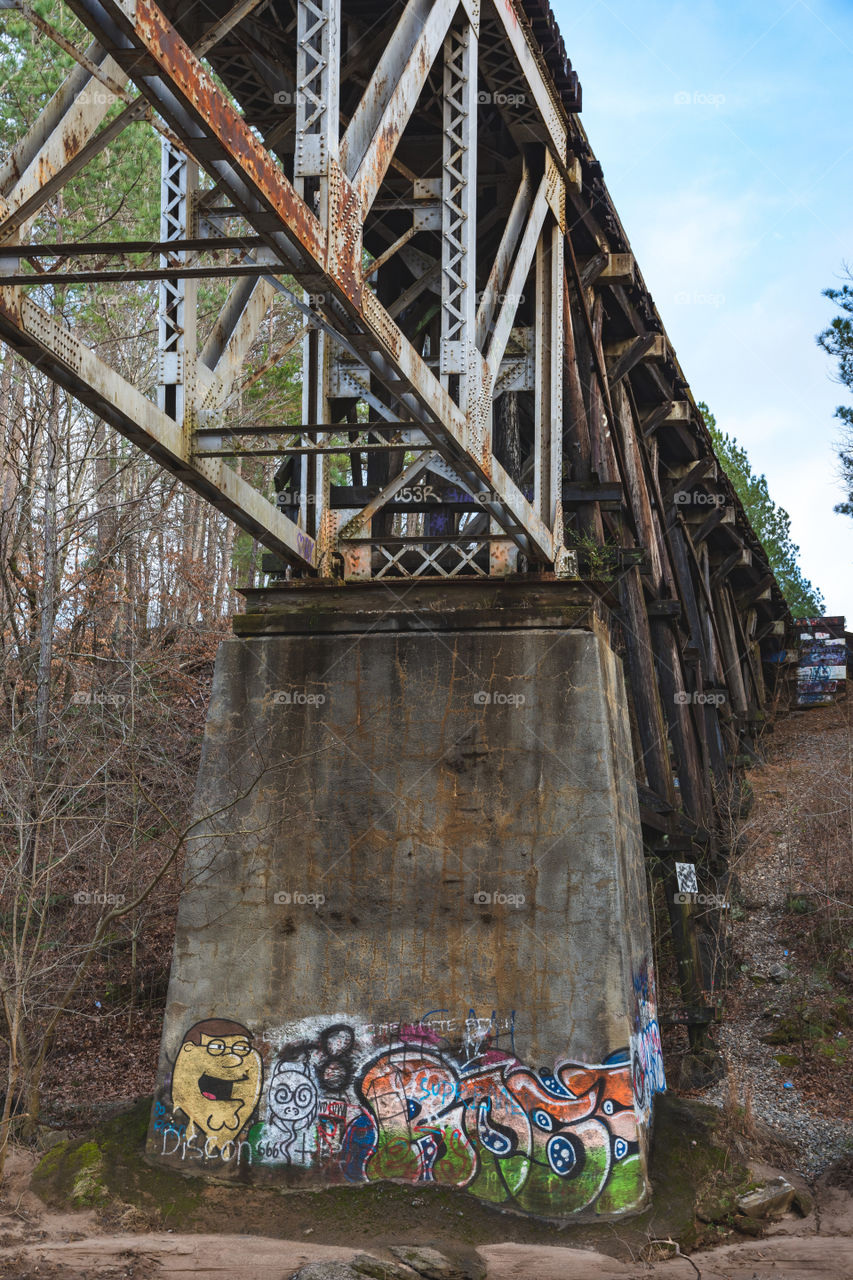Rope Mill Rail bridge