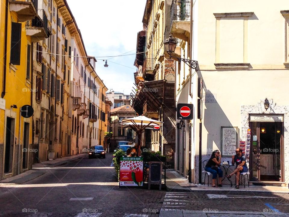 Cafe at the corner