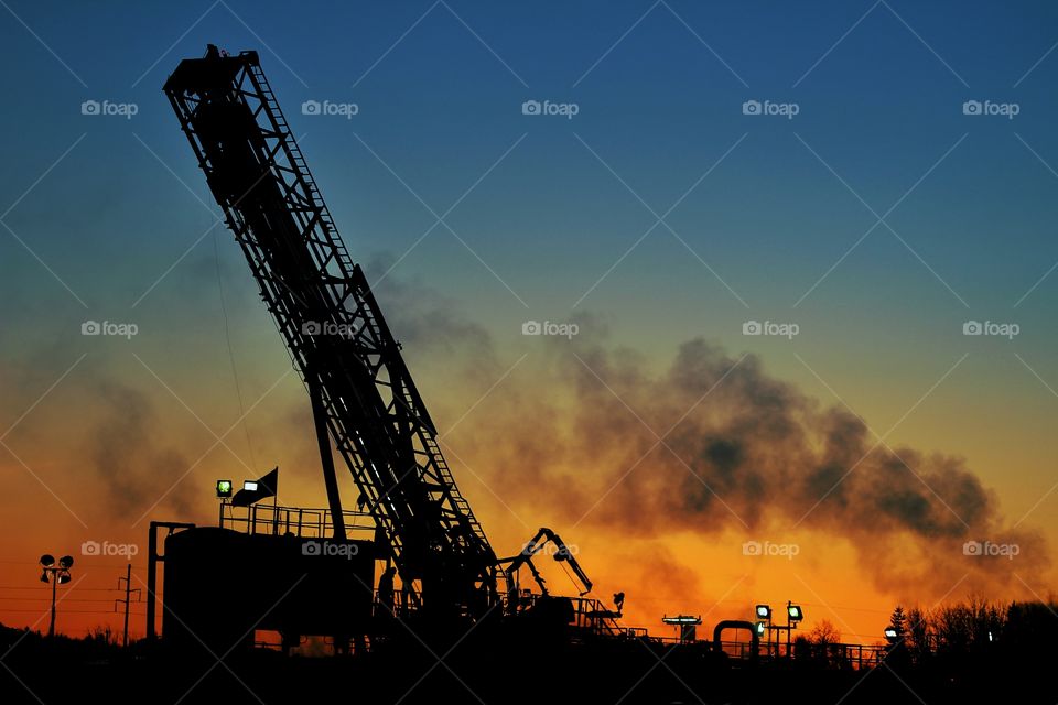 morning on the a rig