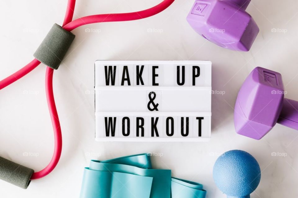 wake up & work out