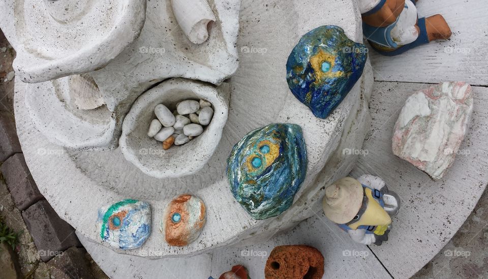 Fountain - Brunnen - Steine - Stones 🌞