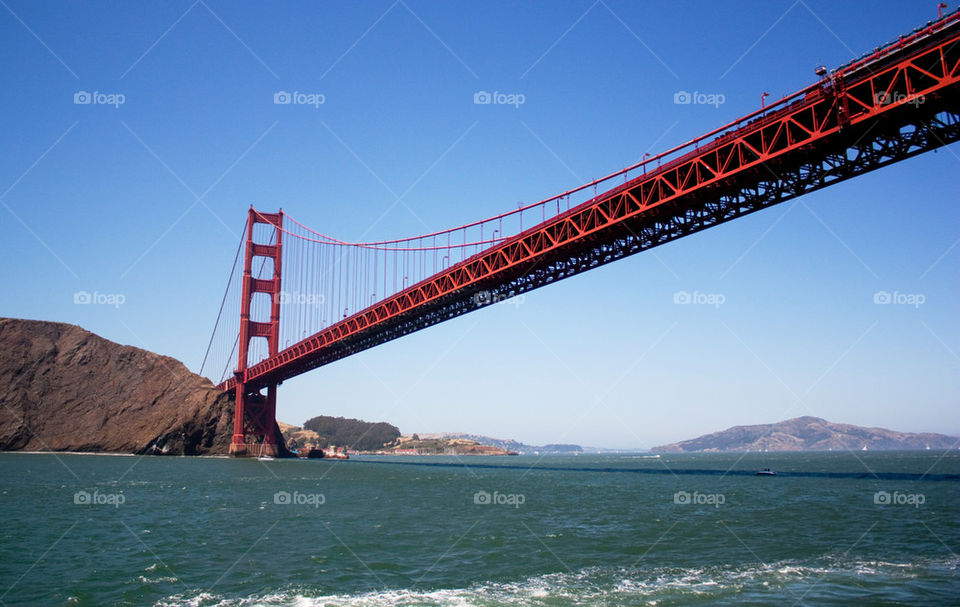 Scenic view of Golden Gate Bridge