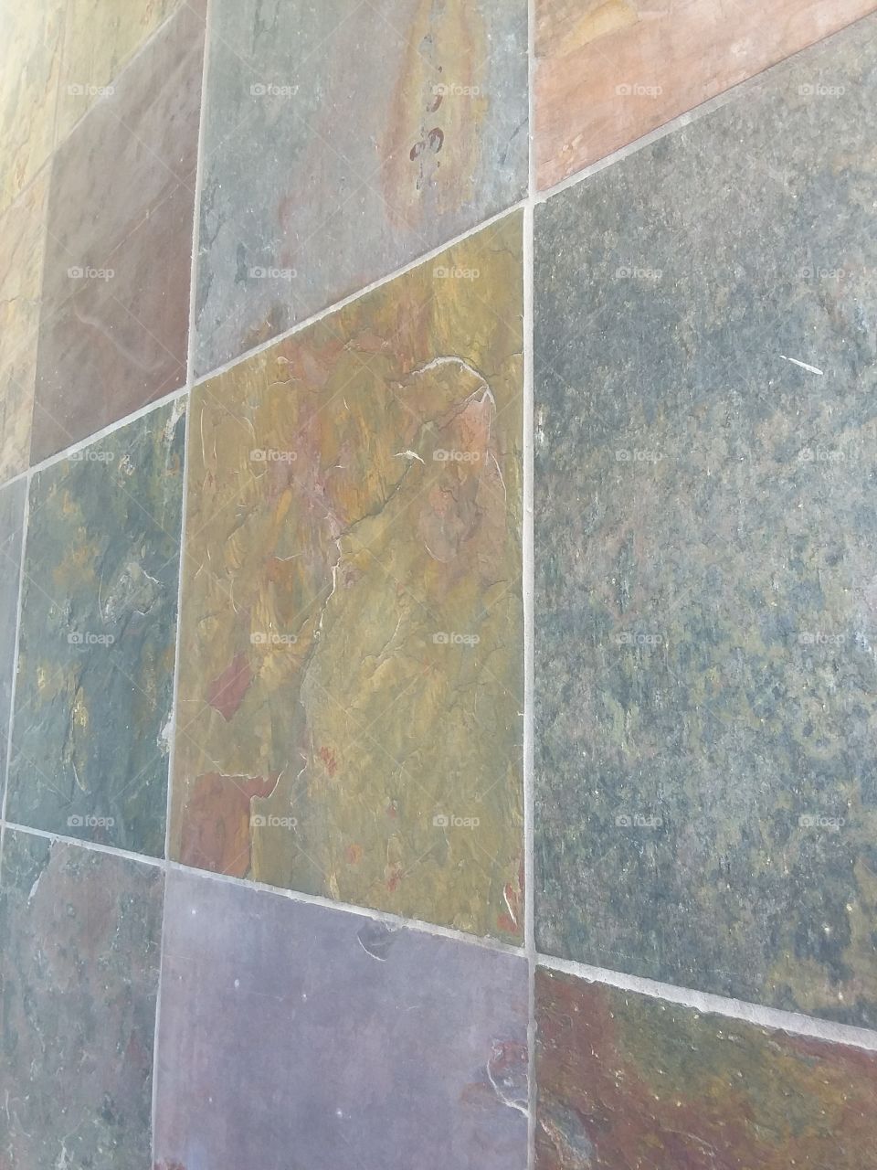 Earthy Tile Wall