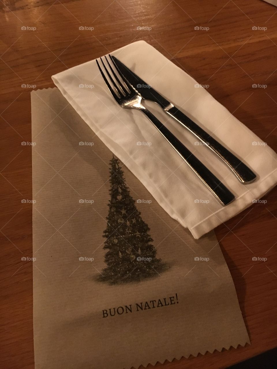 Italian Christmas meal