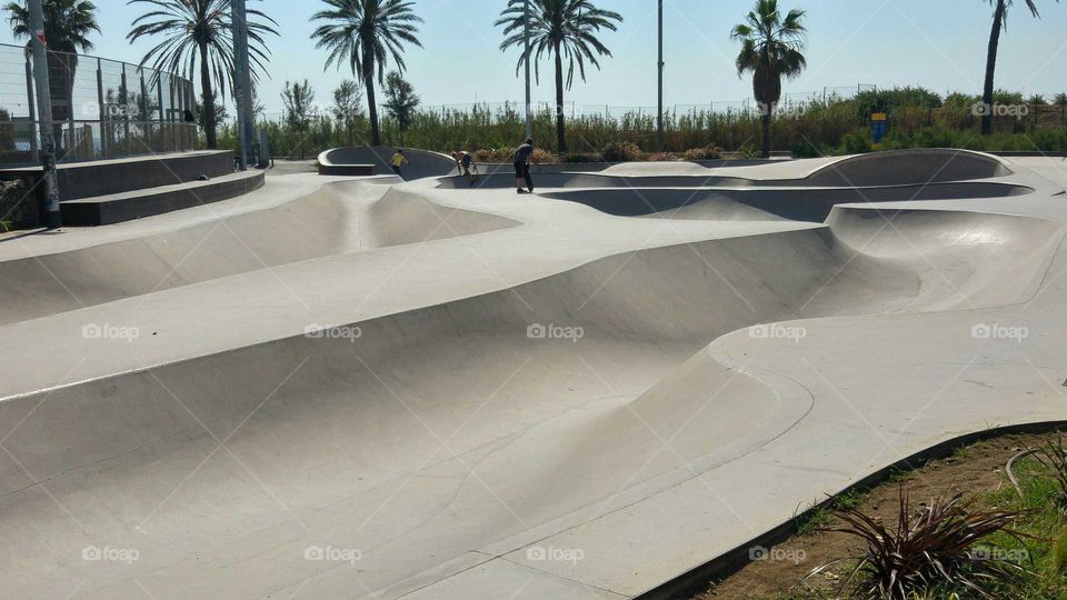 Skate track