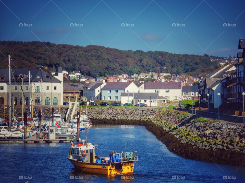 Trawler. Fishing boat 