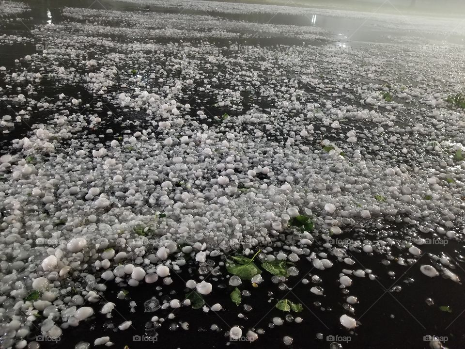 hail storm in Colorado painful but beautiful