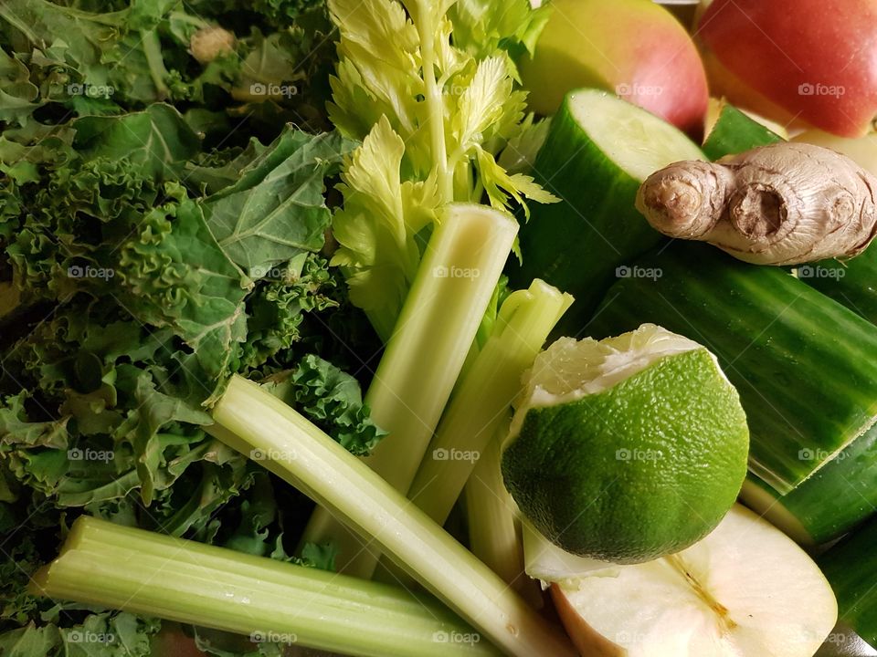 green refreshment ready to be a healer