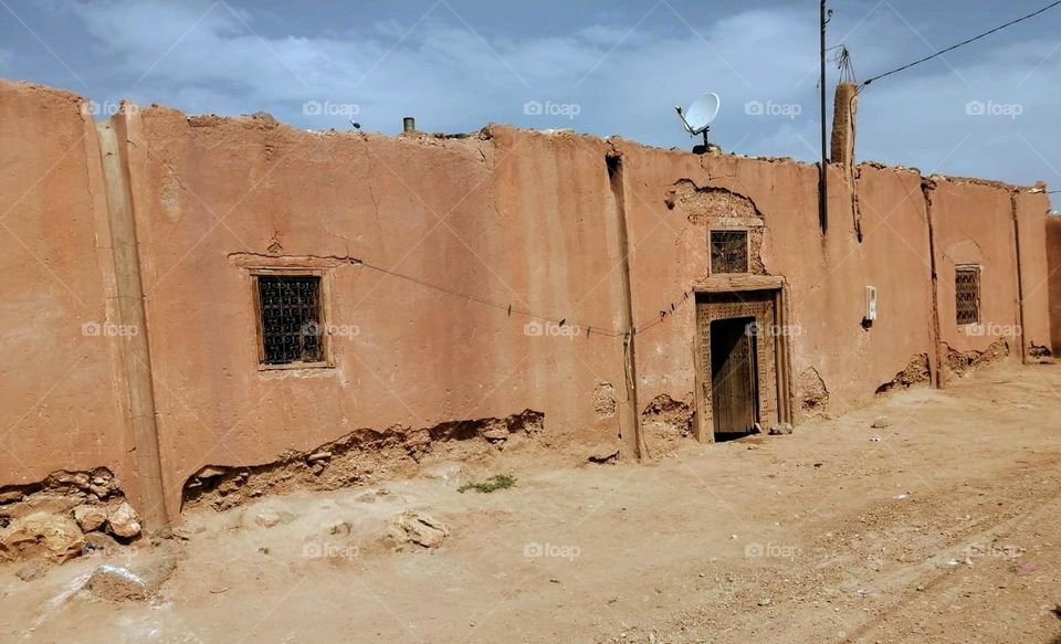 Very old house in a village