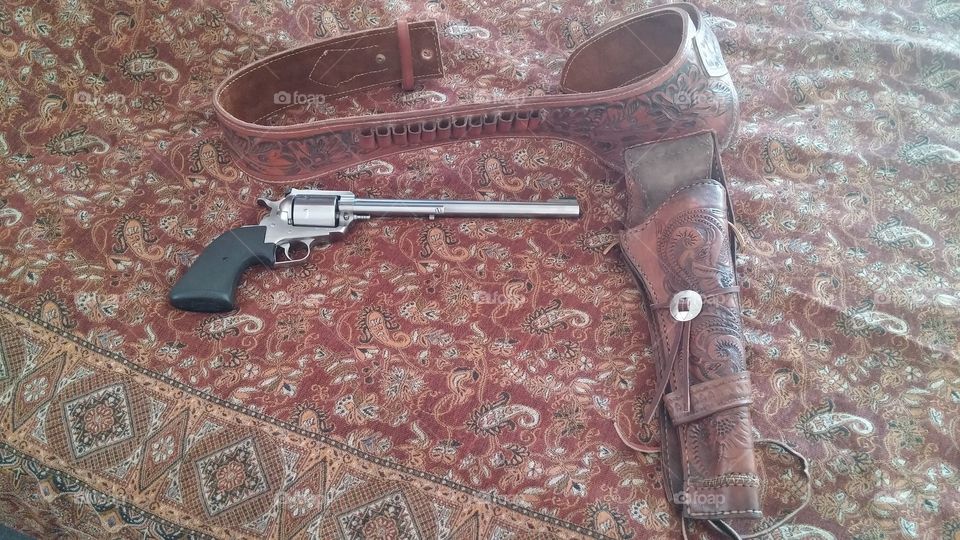 gun with holster