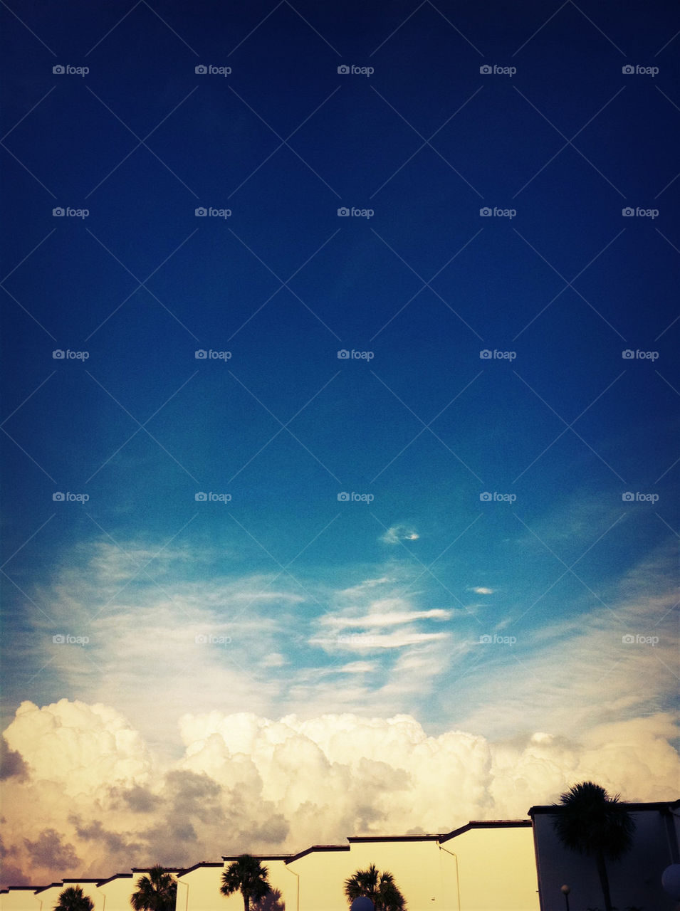 sky blue clouds skyporn by soooooouuuul_train