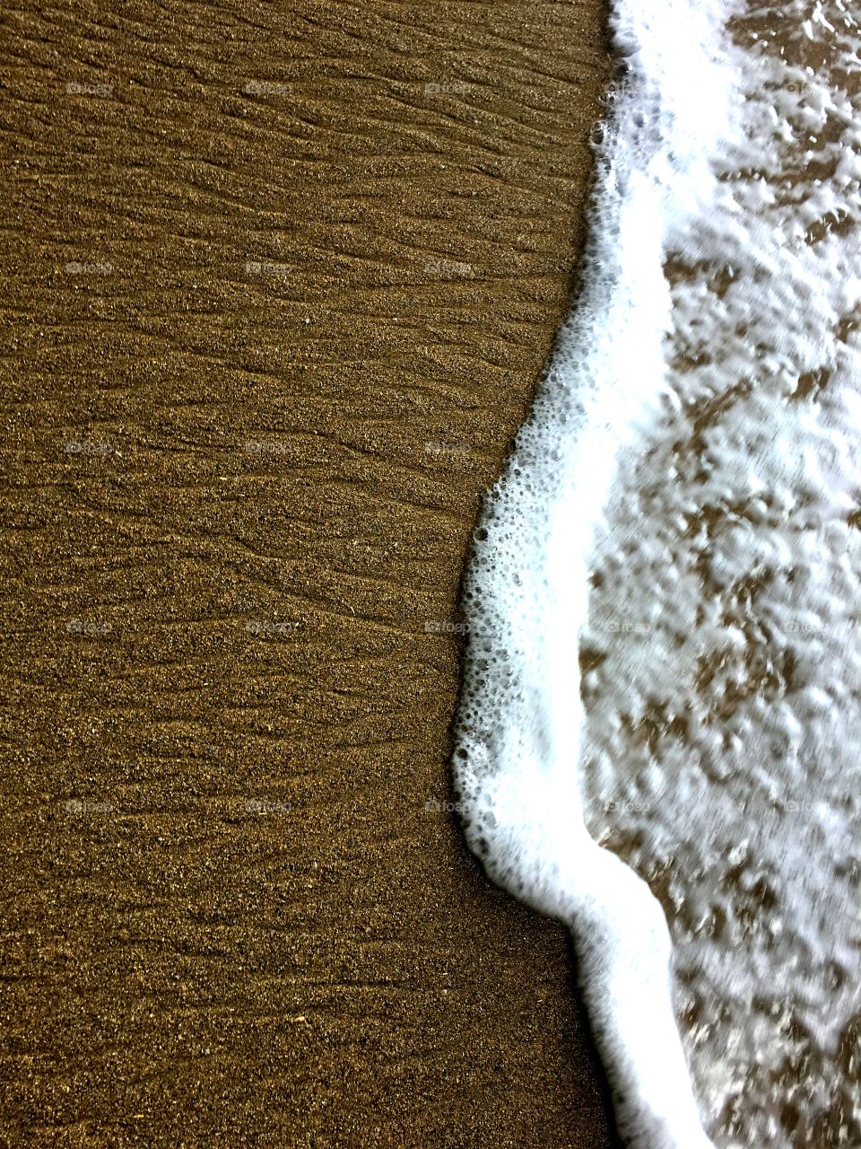 sand and waves