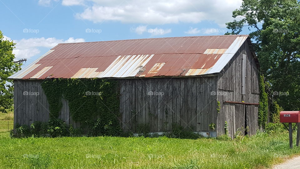 old barn