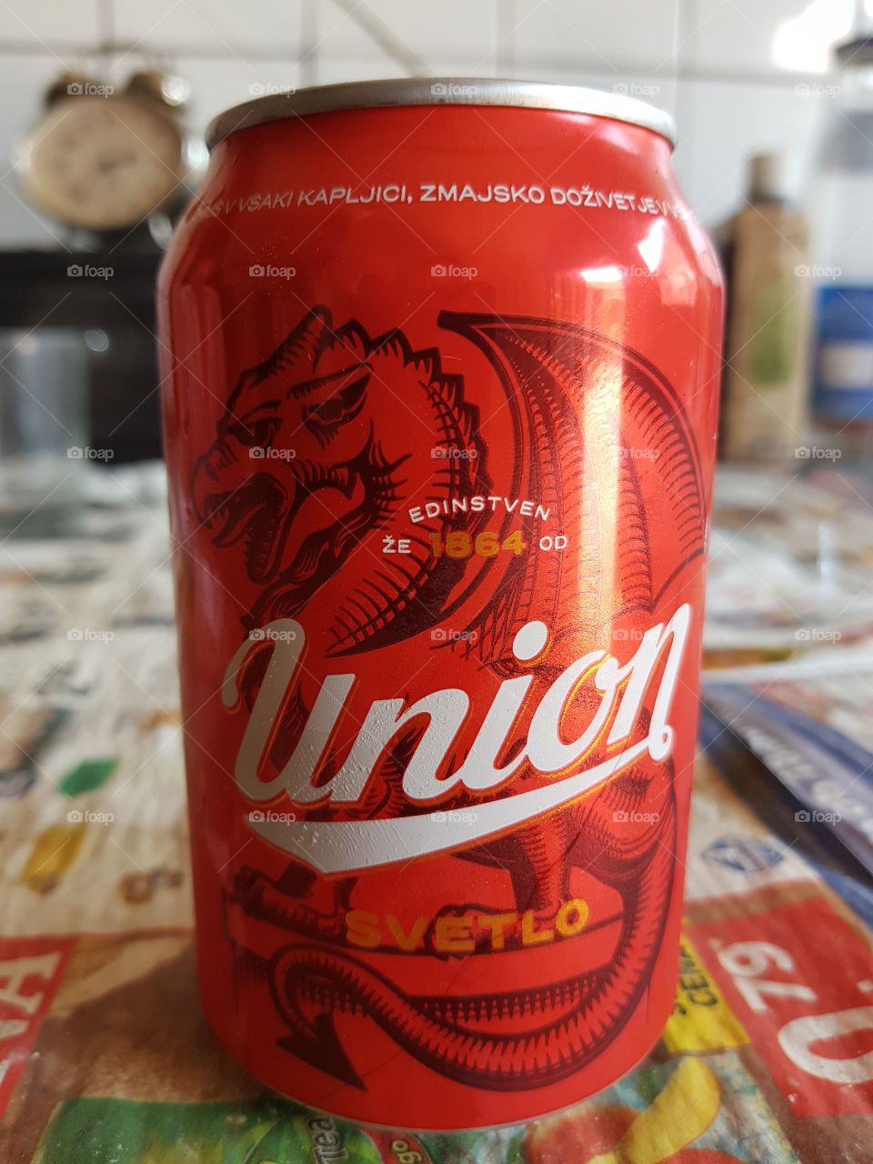 tasty Union beer