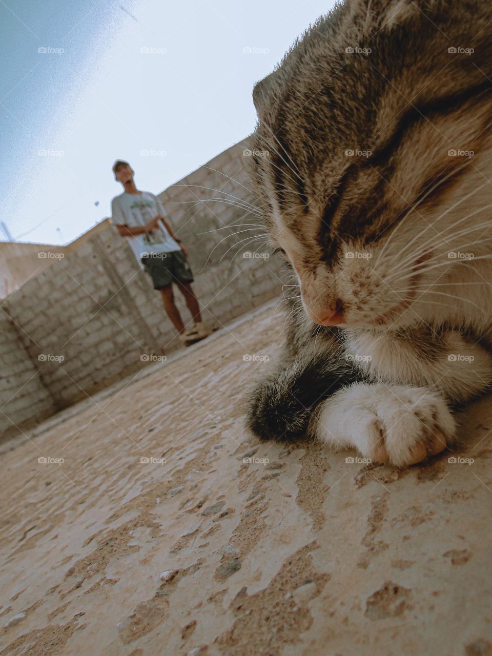 Me and my beautiful cat