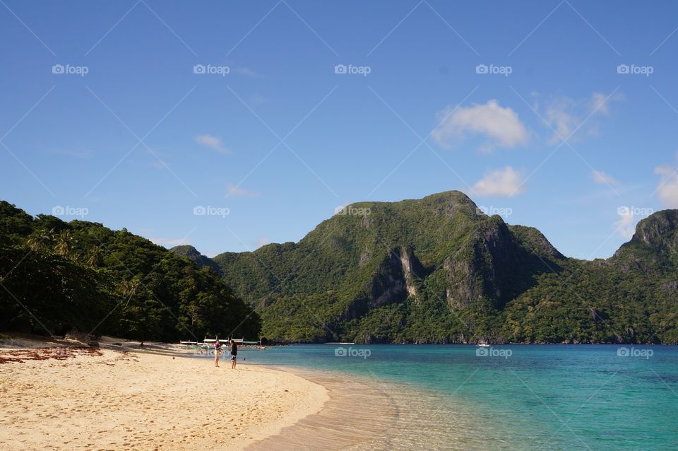 Helicopter island, El nido, Palawan, Philippines