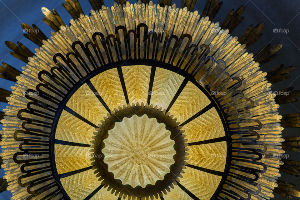 Casa Batllo. Details. Lamp