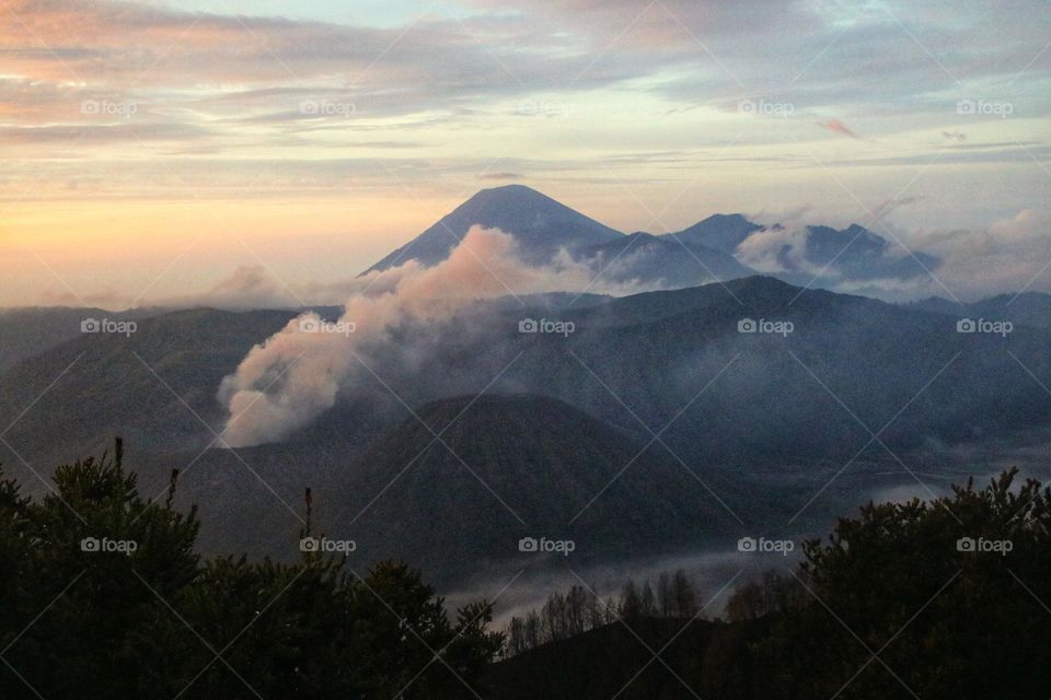 sunrise in Bromo