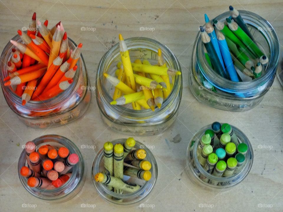 Crayons And Colored Pencils
