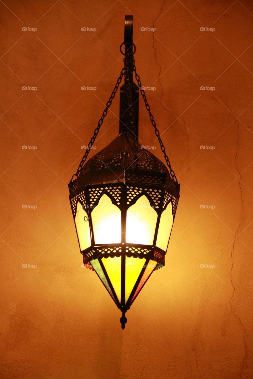 Islamic decorative lamp / lantern