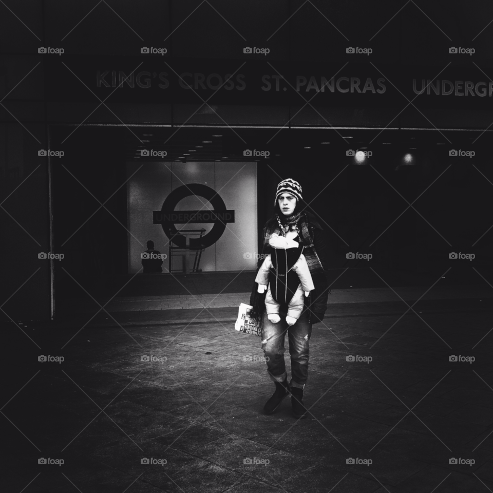 underground baby london trains by uzzidaman
