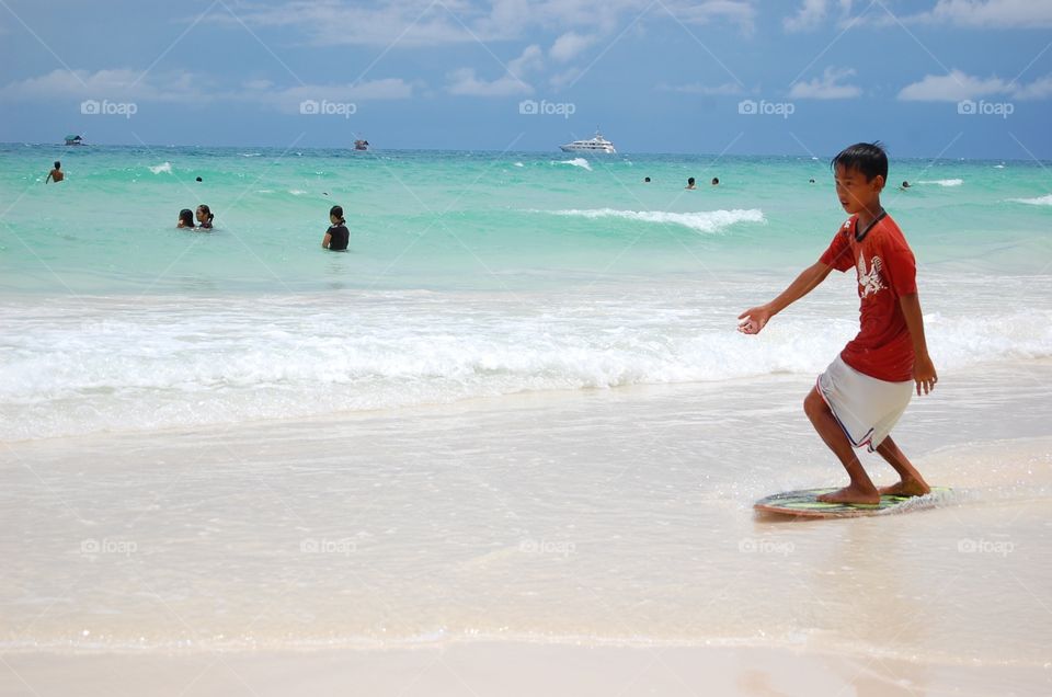 Skimboarding 