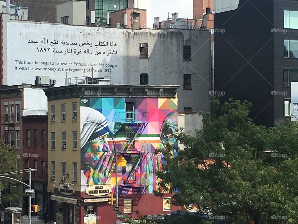 A arte urbana na cidad