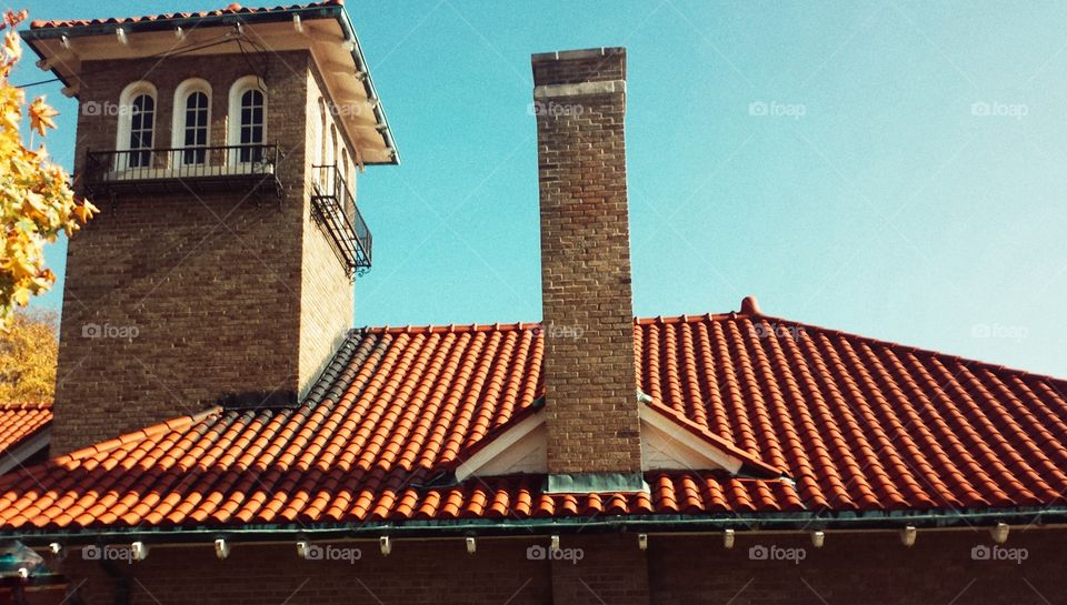 Tiled Roof & Tower