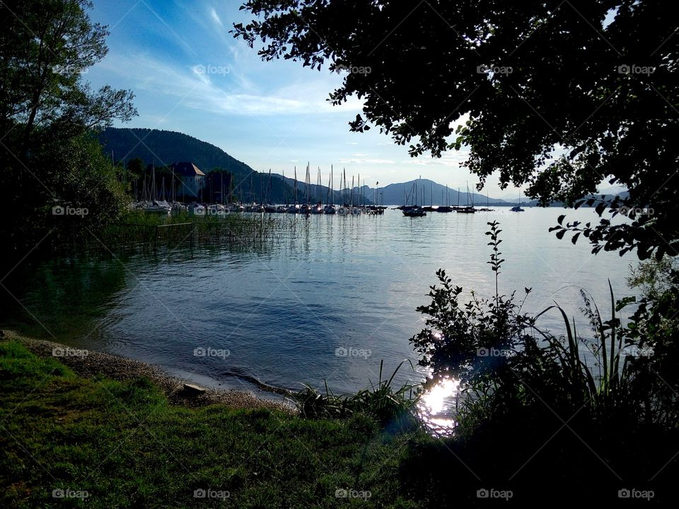 Lake Klagenfurt in Österreich