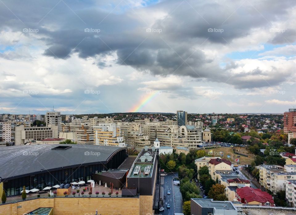 Rainbow in Iași, Romania