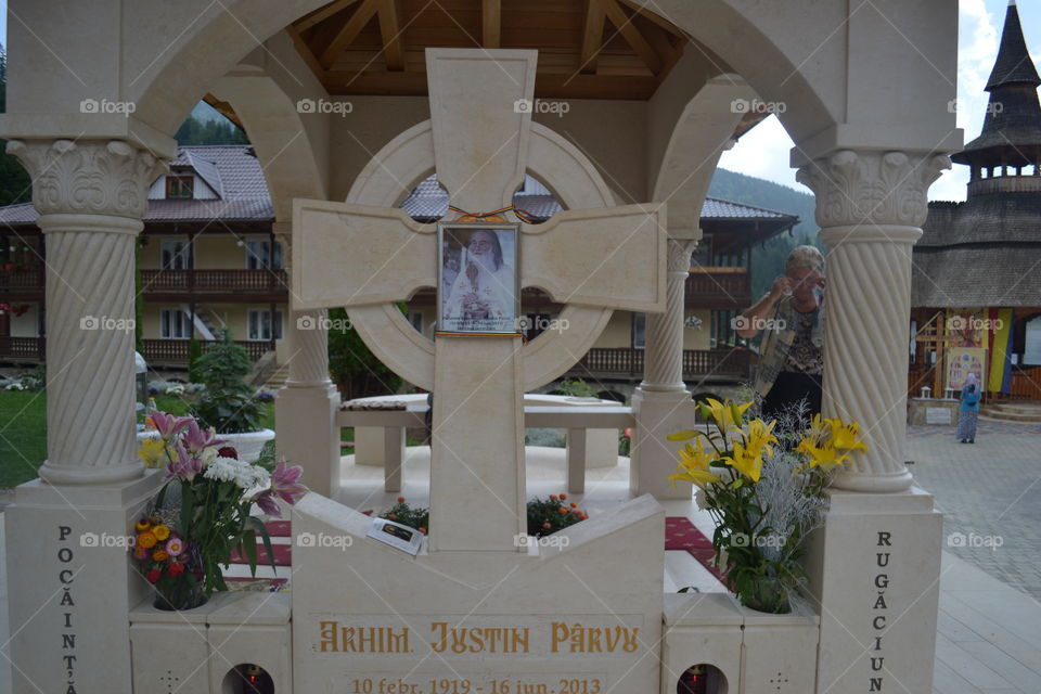 Monastery grave