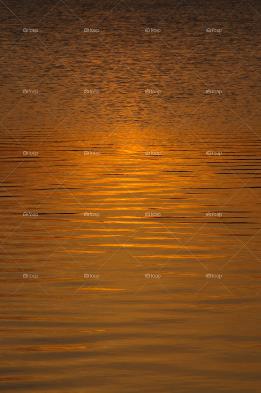 Natural texture water during sunset