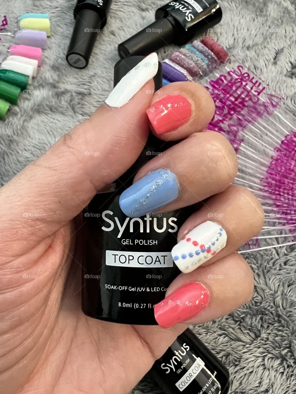 Syntus is one of my favorite brands to use when I do my own gel polish nails 